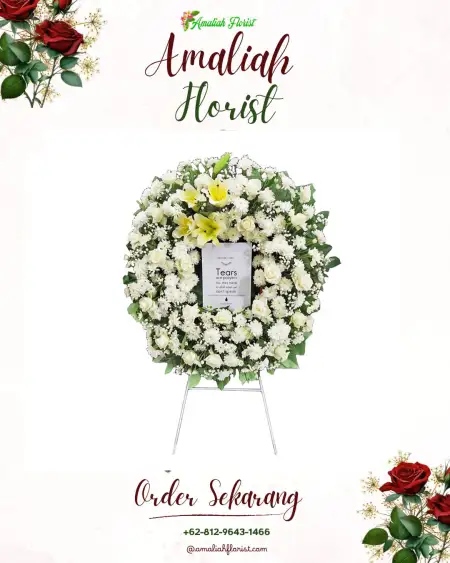 Krans Bunga Duka Tersidikidul